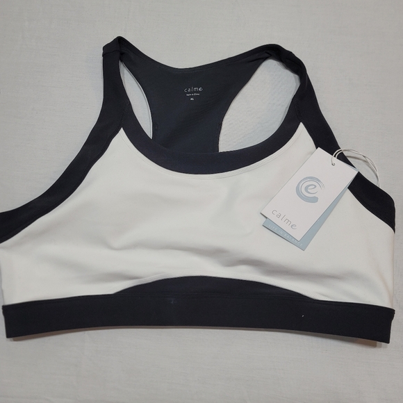 Calme Johnny Was Activewear Sports Bra Womens Size XL NWT - Picture 2 of 6